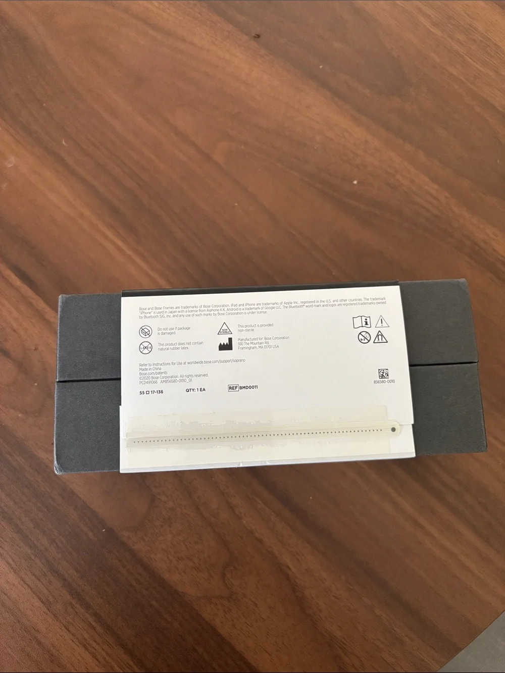 Bose Soprano Style Sunglass Frames in Black